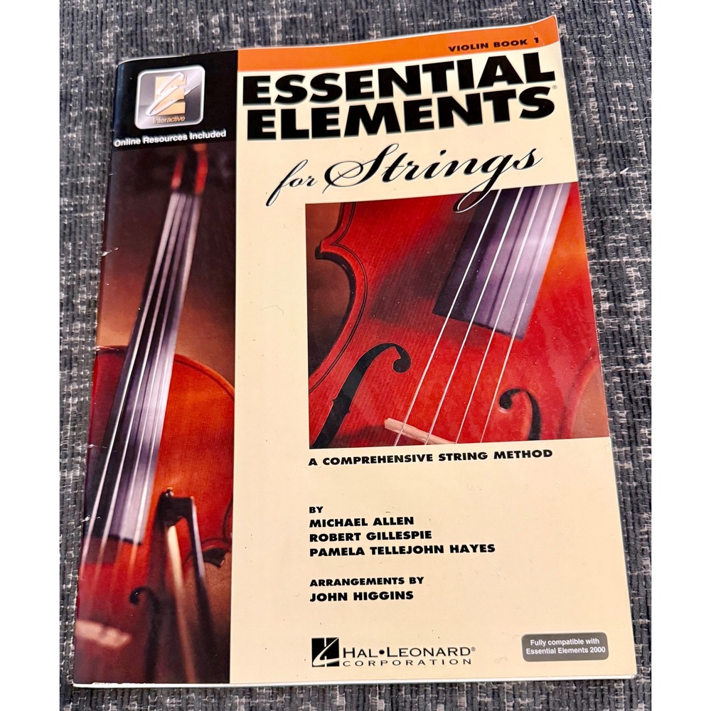 Hal Leonard Essential Elements for Strings Violin Book 1 Excellent Method Book